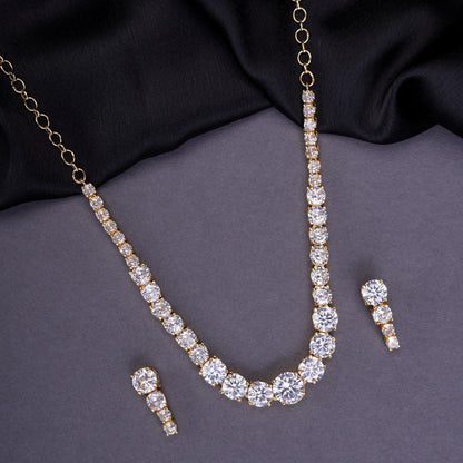 Opal Touch - Golden Splendor Necklace - Necklace