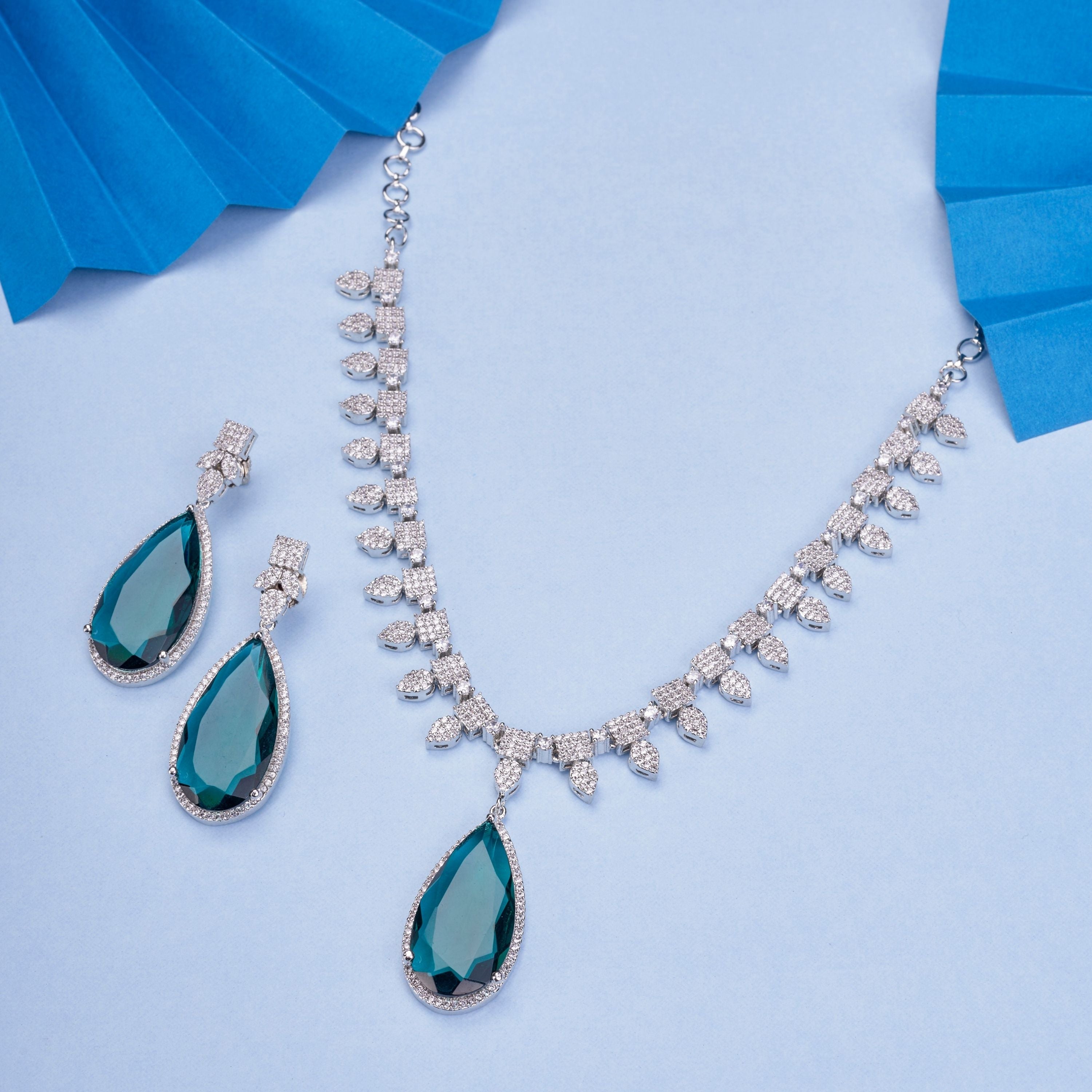 Sapphire Glow Necklace