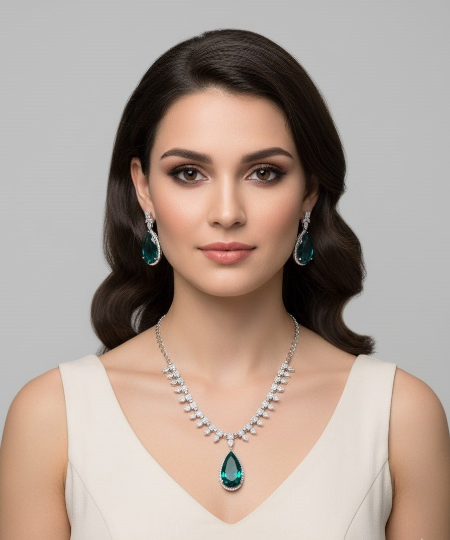 Sapphire Glow Necklace