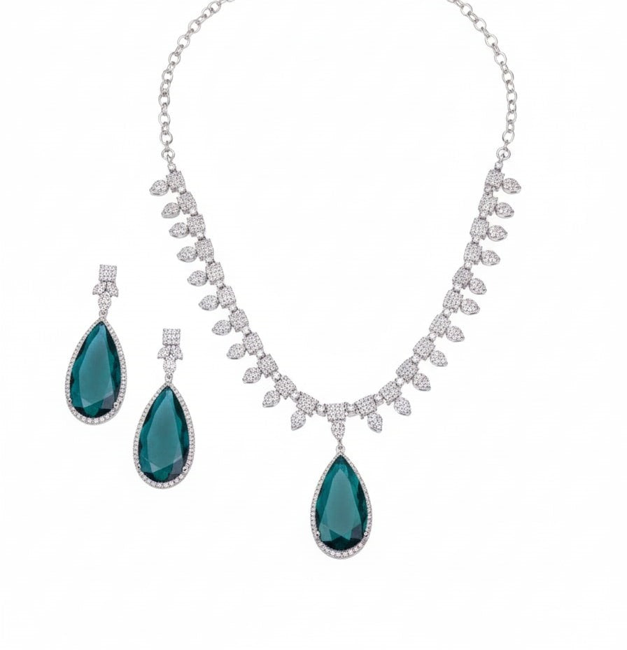 Sapphire Glow Necklace