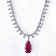 Sapphire Glow Necklace