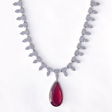 Sapphire Glow Necklace