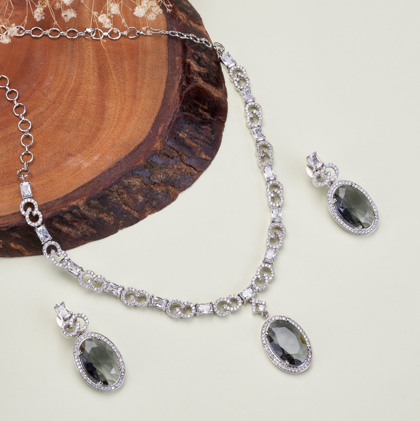 Crystal Cascade Necklace