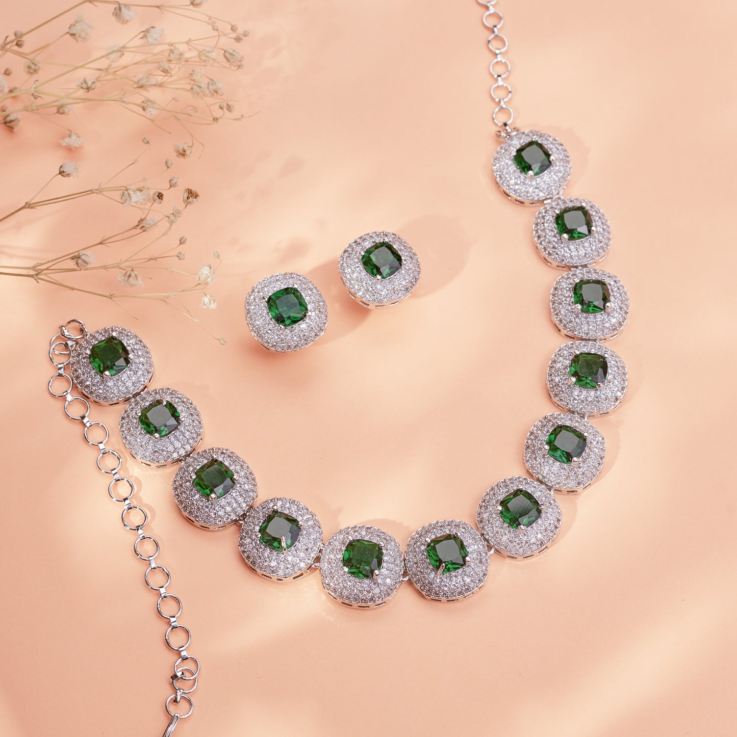 Radiant Necklace Set - Opal Touch