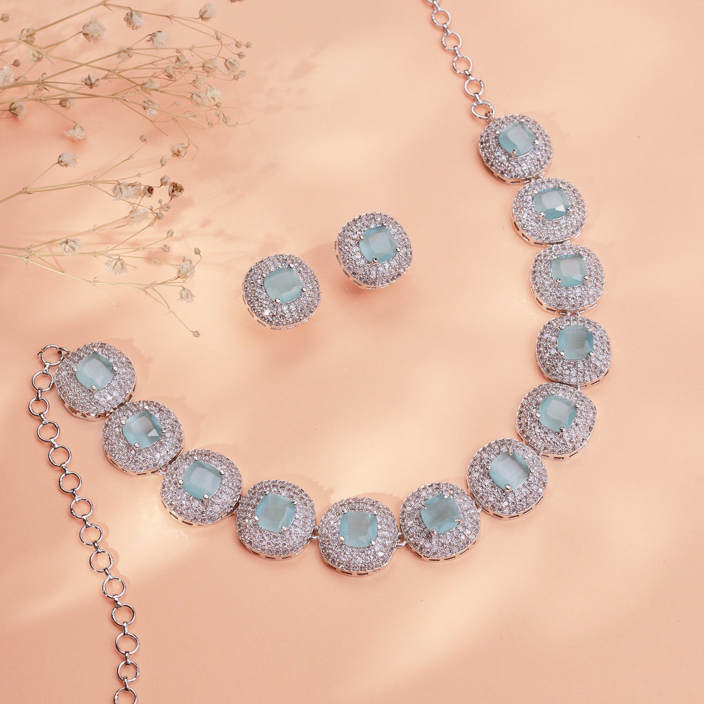 Radiant Necklace Set - Opal Touch