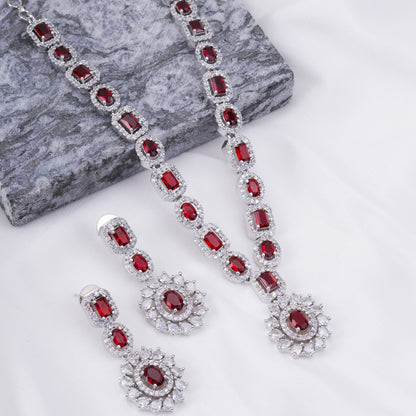 Opal Touch - Starlit Elegance Necklace - Necklace