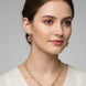 Traditional Peacock Gold Plated Necklace Set