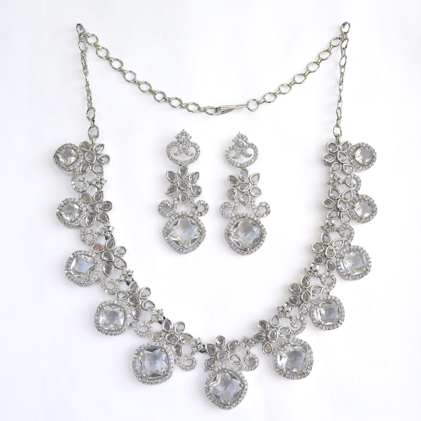 Crystal Red Charm Necklace