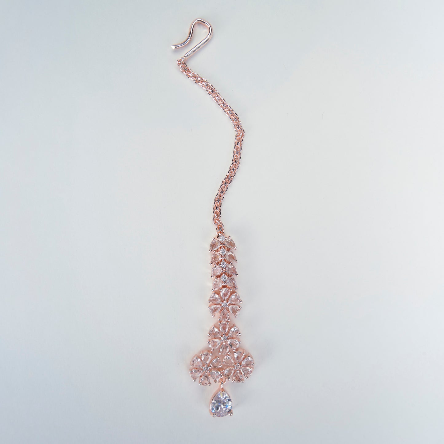 Rose Gold White Elegance Necklace - Opal Touch