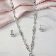 White Rhodium Elegance Necklace
