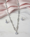 White Rhodium Elegance Necklace