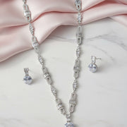 White Rhodium Elegance Necklace