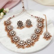 Cascading Matte Star Necklace Set