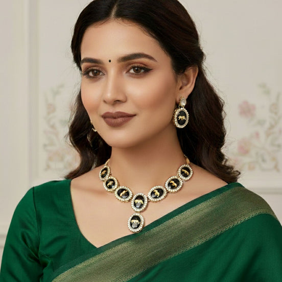 Stylish Tiger Necklace Set