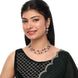 Elegant 2 Layer Oval Necklace Set