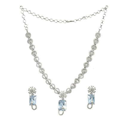 American Diamond Stylish Necklace Set