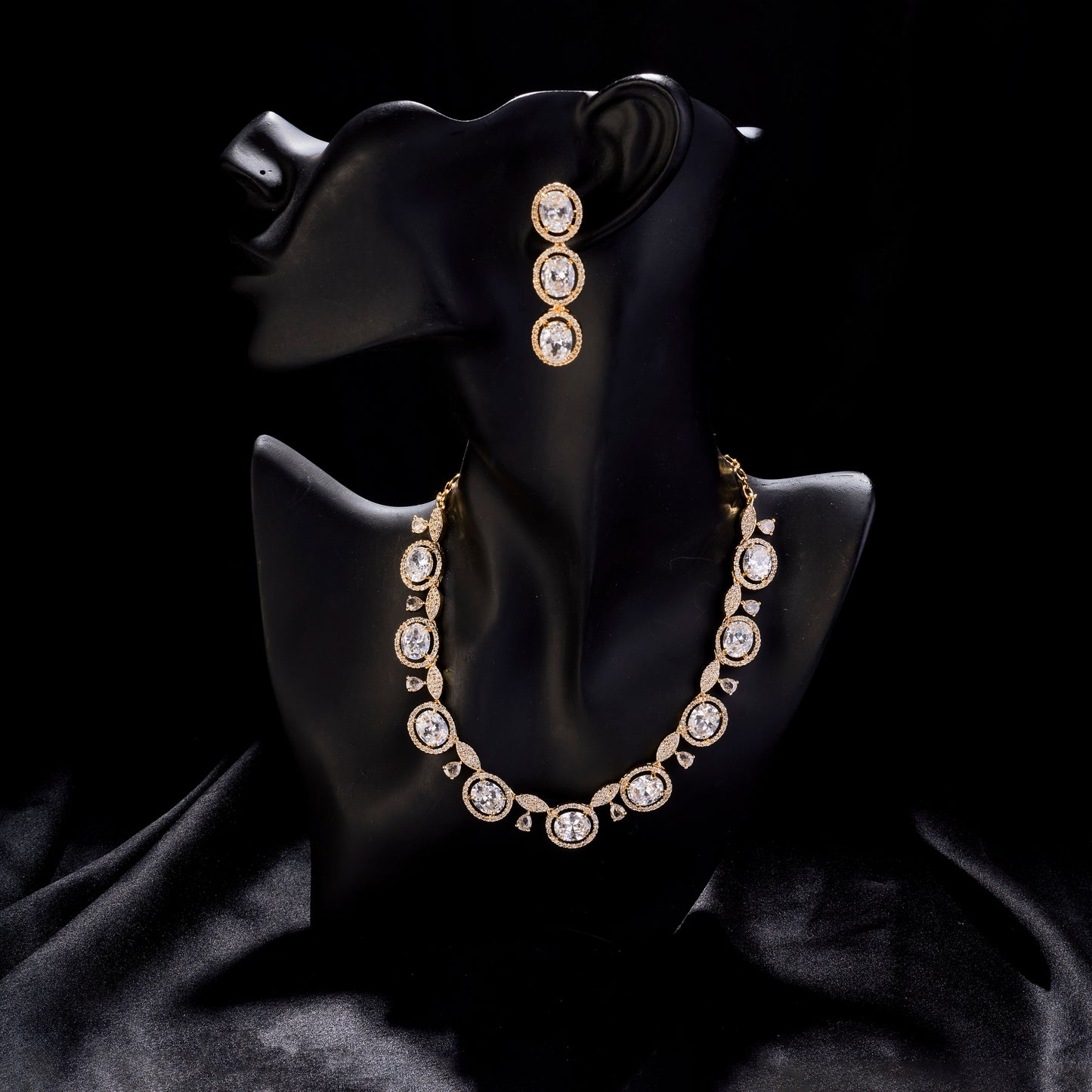 Opulent Spark Gold Plated Necklace