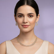 Priyaasi Gold Plated AD Neklace