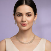 Priyaasi Gold Plated AD Neklace