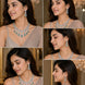 Emerald Majesty Pearl Necklace Set