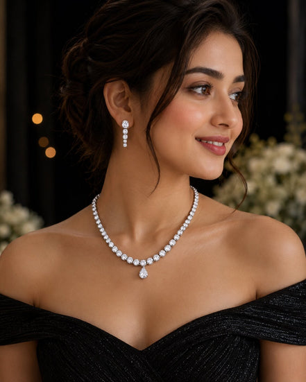 Crystal Constellation Necklace Set