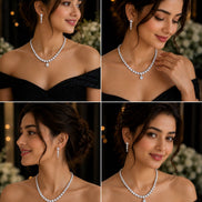 Crystal Constellation Necklace Set
