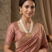 Chandra-Mukuta Gold Plated Necklace Set
