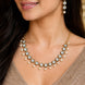 Kundan Gold Plated Necklace Set with Earrings