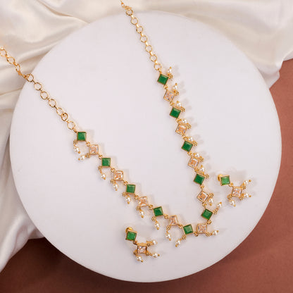 Veloura Gold Plated Necklace Set