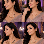 Veloura Gold Plated Necklace Set
