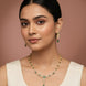 Emerald Enlace Gold Plated Necklace