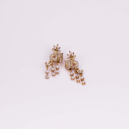 Gajanan Mehendi Plated Necklace Set