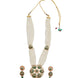Gold Plated Kundan Pearl Long Necklace Set
