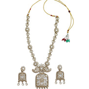Rajmahal Kundan Neclace Set with Earrings