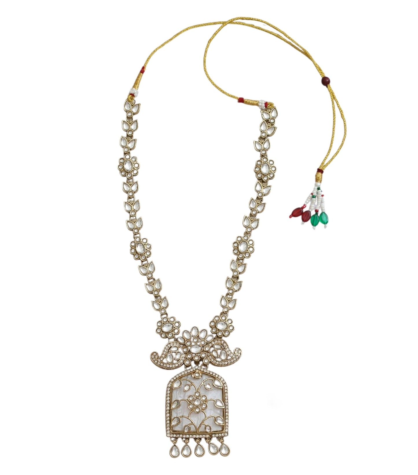 Rajmahal Kundan Neclace Set with Earrings