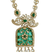 Rajmahal Kundan Neclace Set with Earrings