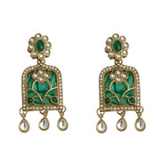 Rajmahal Kundan Neclace Set with Earrings