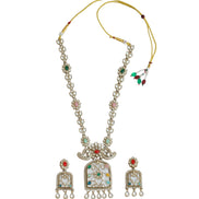 Rajmahal Kundan Neclace Set with Earrings