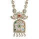 Rajmahal Kundan Neclace Set with Earrings