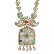 Rajmahal Kundan Neclace Set with Earrings