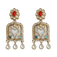 Rajmahal Kundan Neclace Set with Earrings