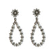 Oxidized Rhodium Plated Layered Pearl Necklace Set