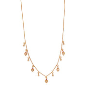 Heart Motif Gold Plated Necklace