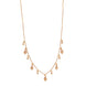 Heart Motif Gold Plated Necklace