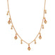 Heart Motif Gold Plated Necklace