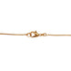 Gold Plated American Diamond Butterfly Pendant Necklace with Dangling Charms
