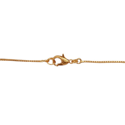Dangling Butterfly Pendant Gold Plated Necklace