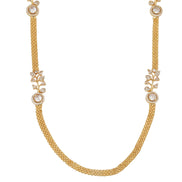 Leaflet Gold Plated Necklace Set