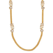 Leaflet Gold Plated Necklace Set