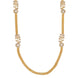 Leaflet Gold Plated Necklace Set